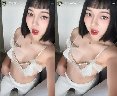 Poster of Clip sex doggy Lê Thu Hiền dáng ngon