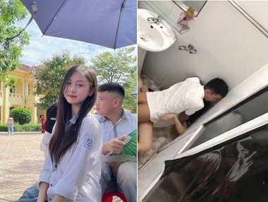 Poster of Clip sex học sinh trong WC trường học