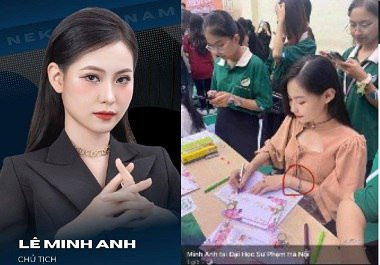 Poster of Cô giáo đại học sư phạm Lê Minh Anh lộ clip sex