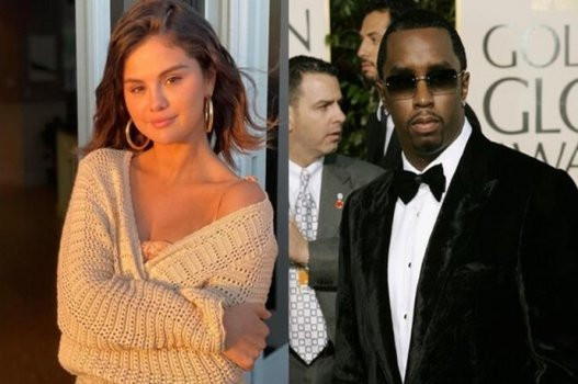Poster of Diddy và Selena Gomez trong tiệc trắng đụ nhau