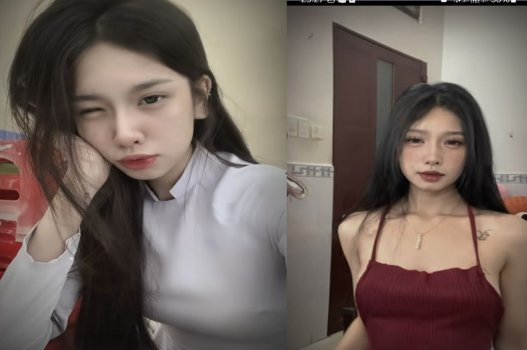 Poster of Gái đẹp top Việt Nam đối đầu Trần Hà Linh trong cảnh sex