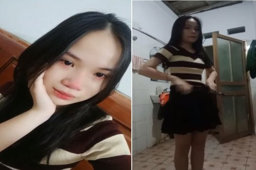 Poster of Khánh Huyền dâm đãng lộ clip sex nên khóc lóc