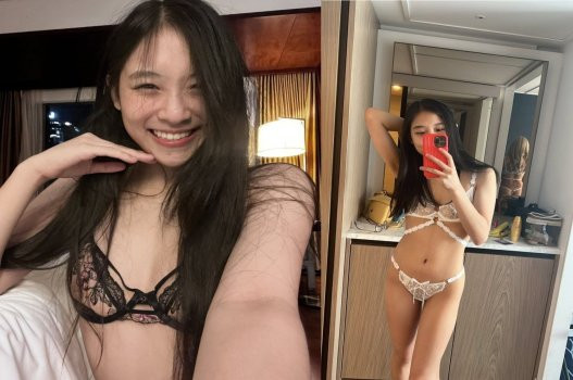 Poster of Minh Anh xinh tươi bị lộ clip sex dâm đãng